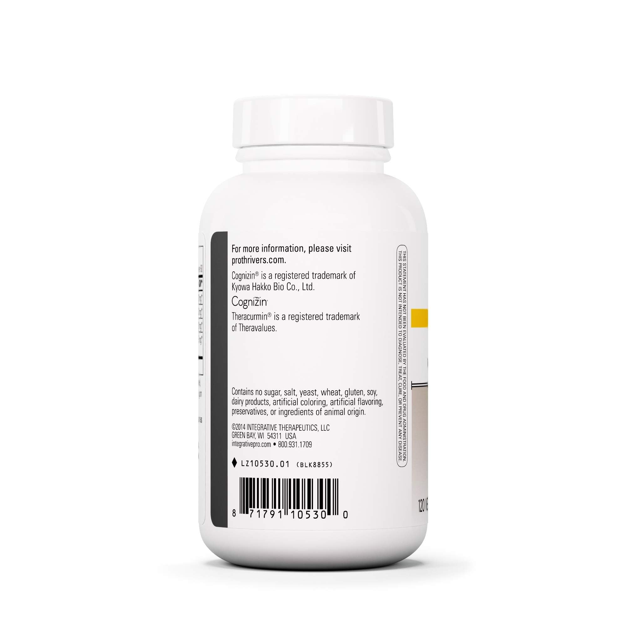 Etiqueta ProThrivers en el frasco, indicaciones de uso y beneficios potenciales
