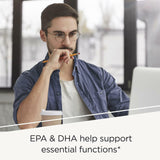 Omega Puro Líquido Integrative Therapeutics, sabor limón suave para consumo regular.