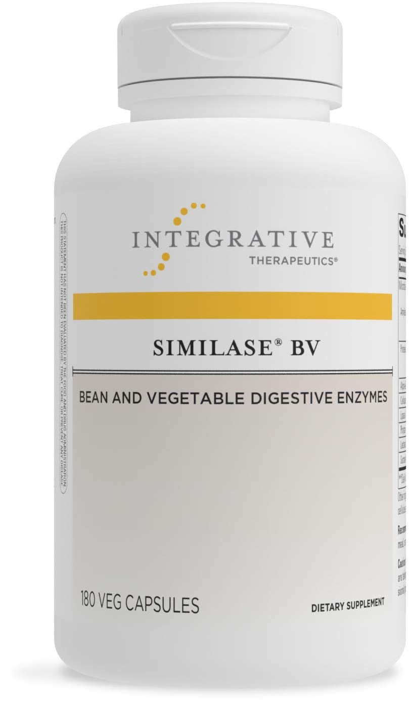 Similase BV de Integrative Therapeutics, bote de cápsulas para apoyo digestivo diario.