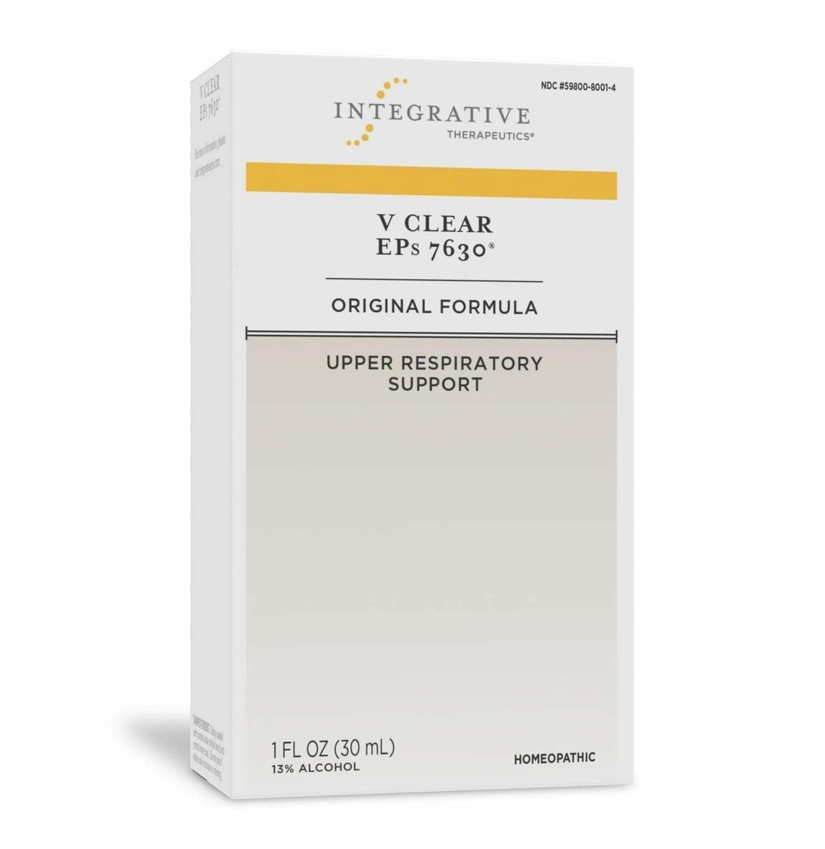 Integrative Therapeutics V Clear EPs 7630: gotas en bote para apoyo de vías respiratorias