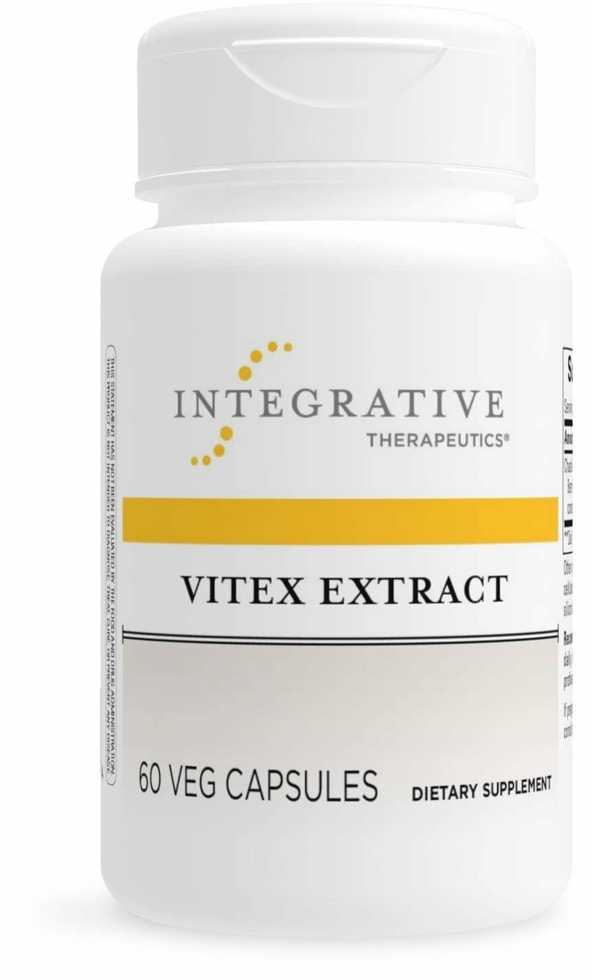 Vitex Extract de Integrative Therapeutics: cápsulas de 60 porciones para apoyar el ciclo.