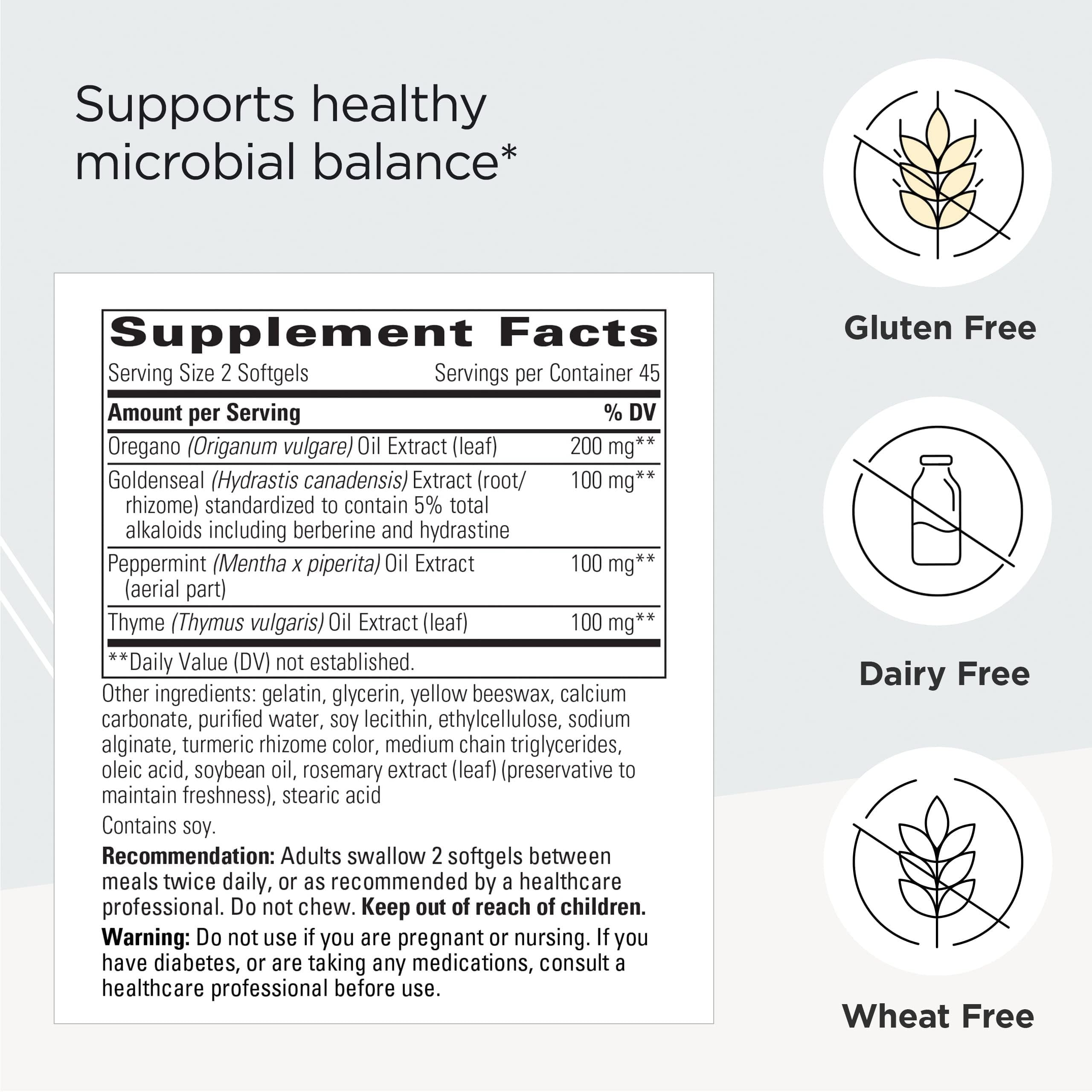 Integrative Therapeutics Y Formula, cápsulas: formato práctico para uso diario y libre de gluten.