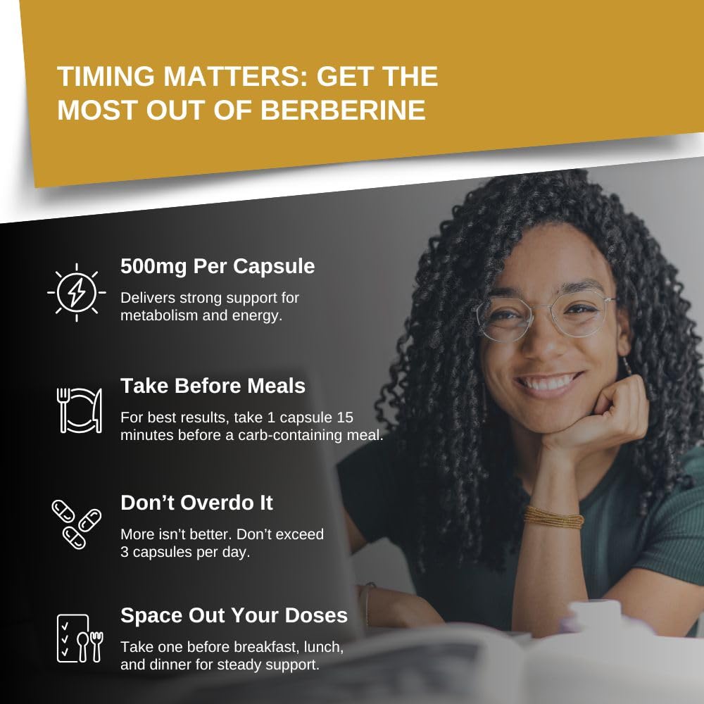 Intelligent Labs Berberina HCL Plus, tapa hermética, conservación segura entre tomas