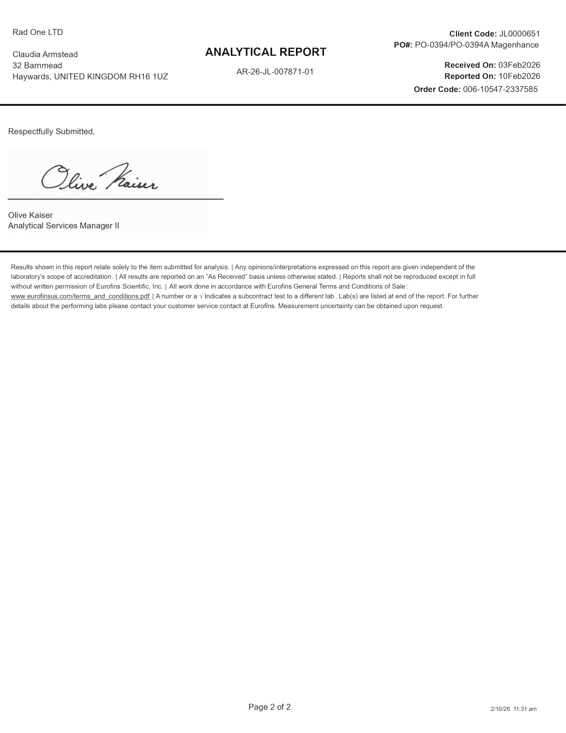 Presentacion de MagEnhance lista para incorporar a la rutina diaria