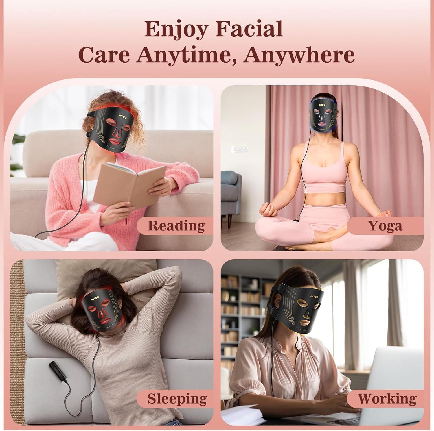 INTEO diseño ligero y portátil, ideal para viajes y campamentos.