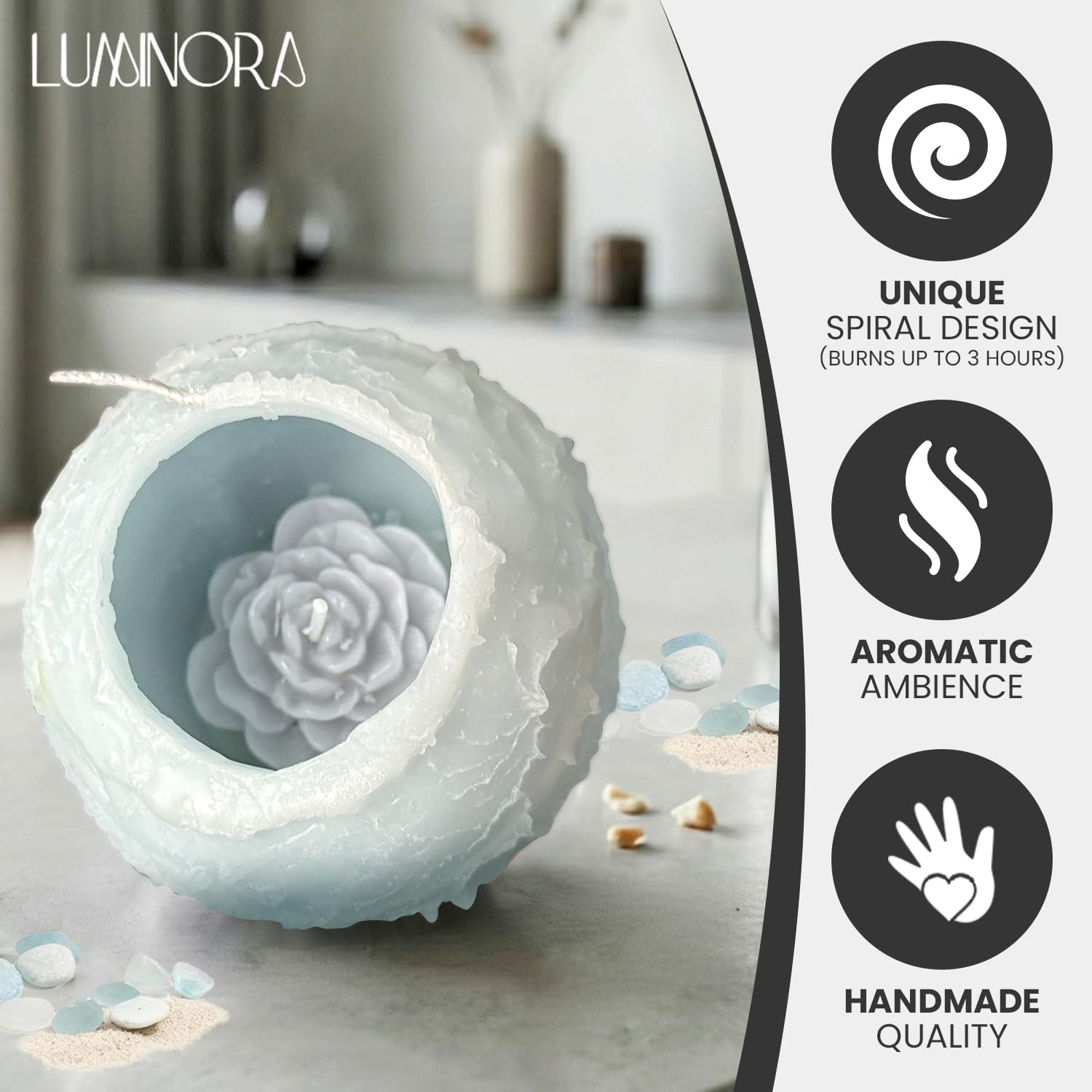 INTERGAZE LUMINORA aroma marino que realza la atmósfera de la habitación
