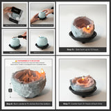 INTERGAZE LUMINORA vela decorativa para hogar, regalo ideal