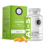 Intestinal Fortitude AI-5, cápsulas digestivas para apoyo diario del intestino