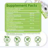 Intestinal Fortitude GLR-6, cápsulas, opción natural para el bienestar digestivo.