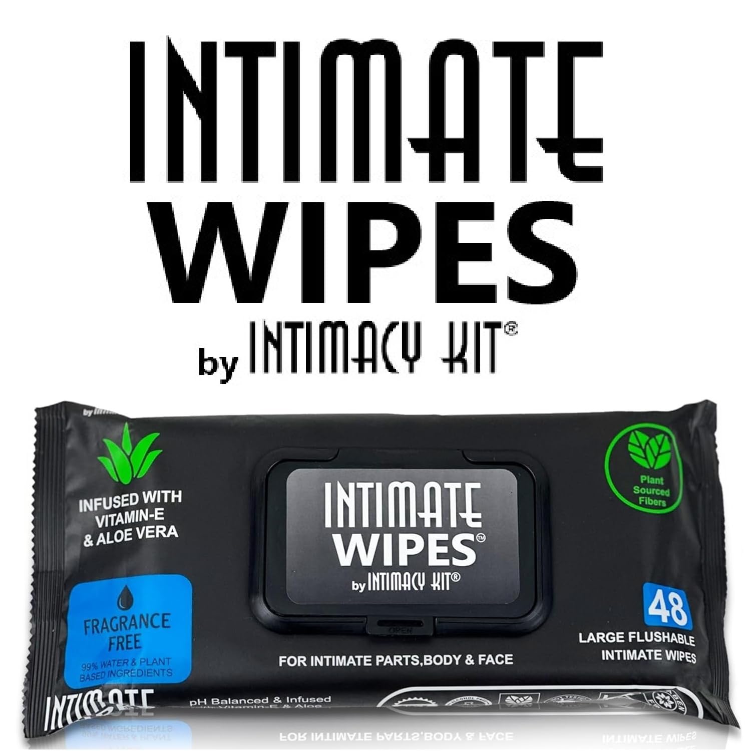INTIMACY KIT Toallitas listas para uso discreto en cualquier ocasión.