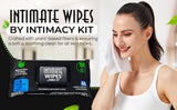 INTIMACY KIT Toallitas ideales para uso diario y viaje.