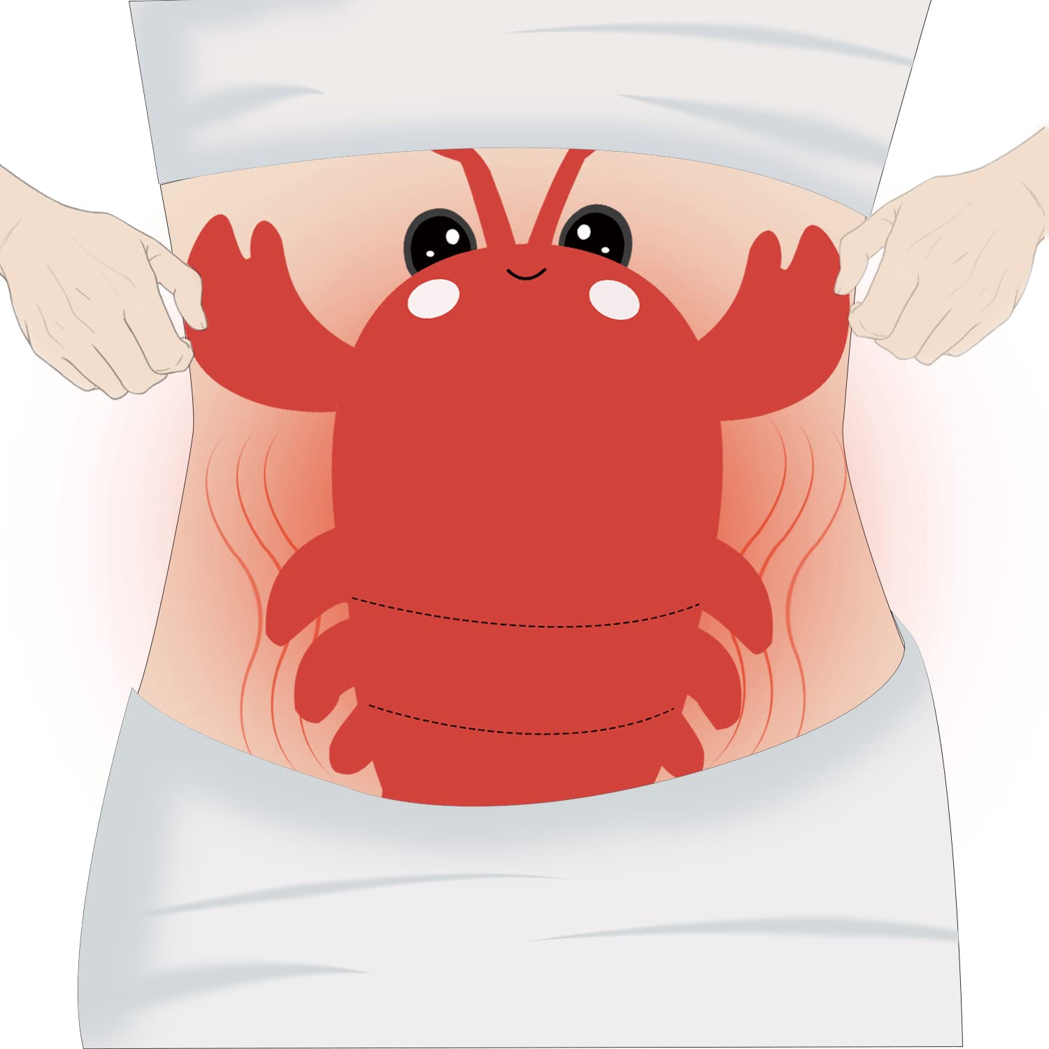 Intoypad langosta peluche regalo perfecto, tierno y práctico