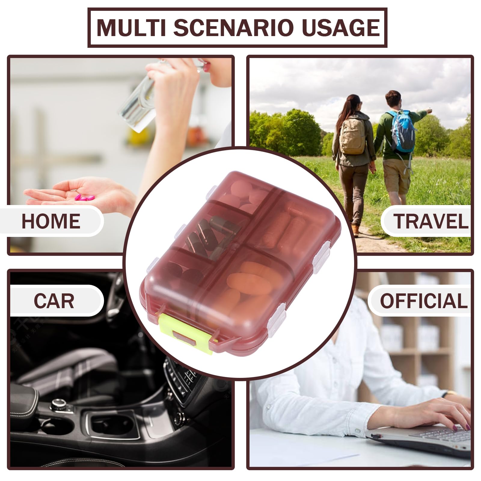 INVODA diseño ligero y compacto perfecto para viajes y uso diario