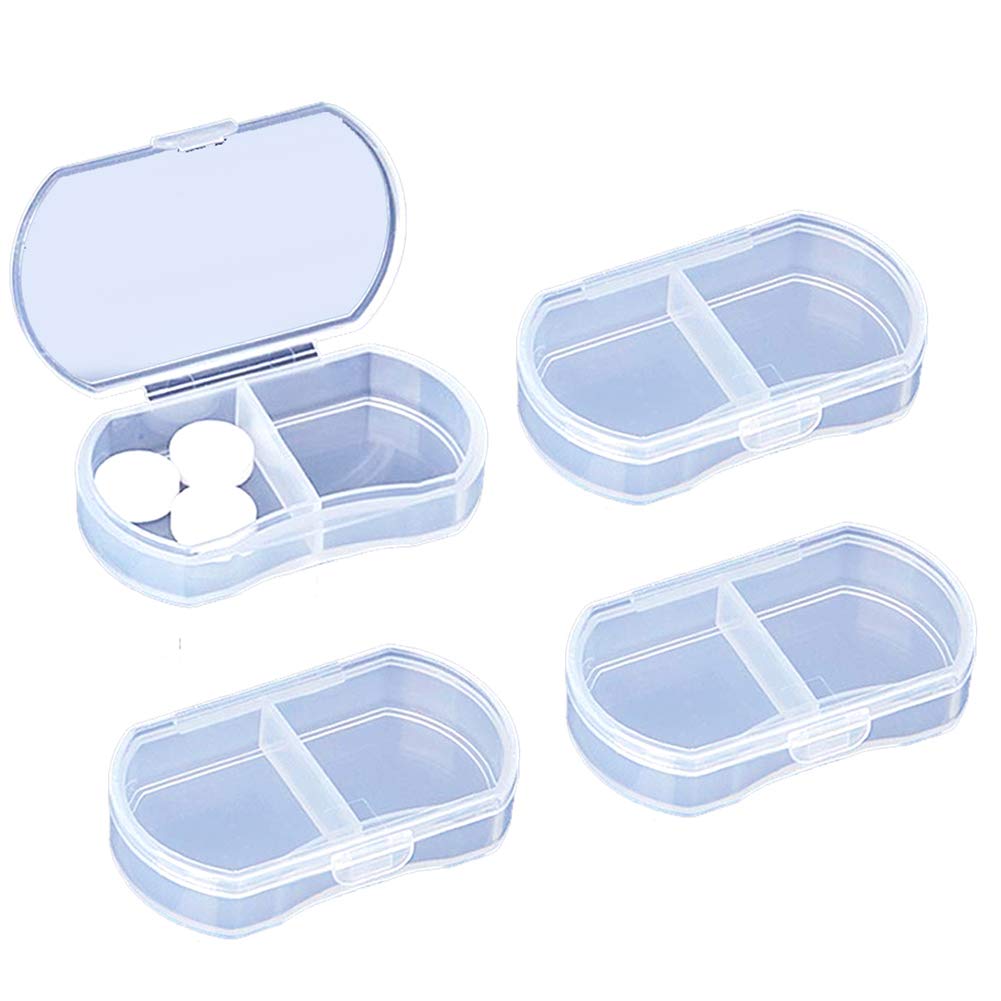 Estuche INVODA AM/PM compacto para pastillas, fácil de llevar en cualquier bolso.