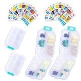 Estuches INVODA para pastillas semanales, compacto y práctico para el día a día.