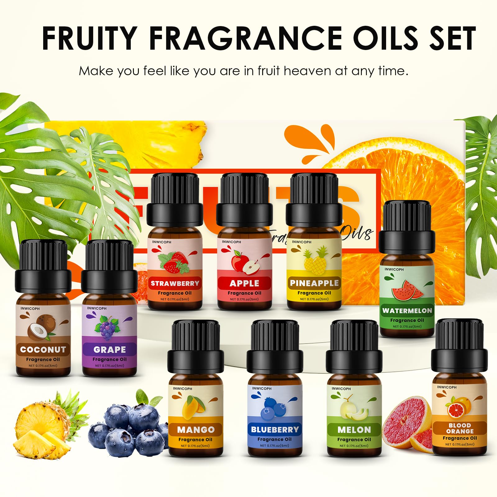INWICOPH Fresa: fragancia para jabones con toque dulce.
