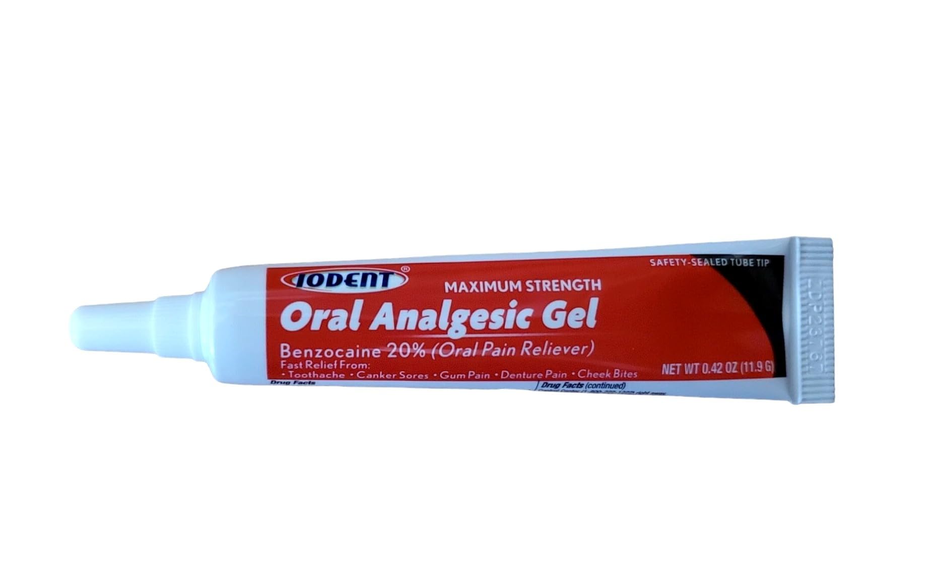 IODENT: alivio para mordida en la mejilla con gel analgésico oral.