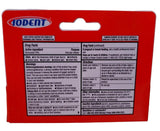 IODENT: uso en dentadura para molestias relacionadas con ajuste.
