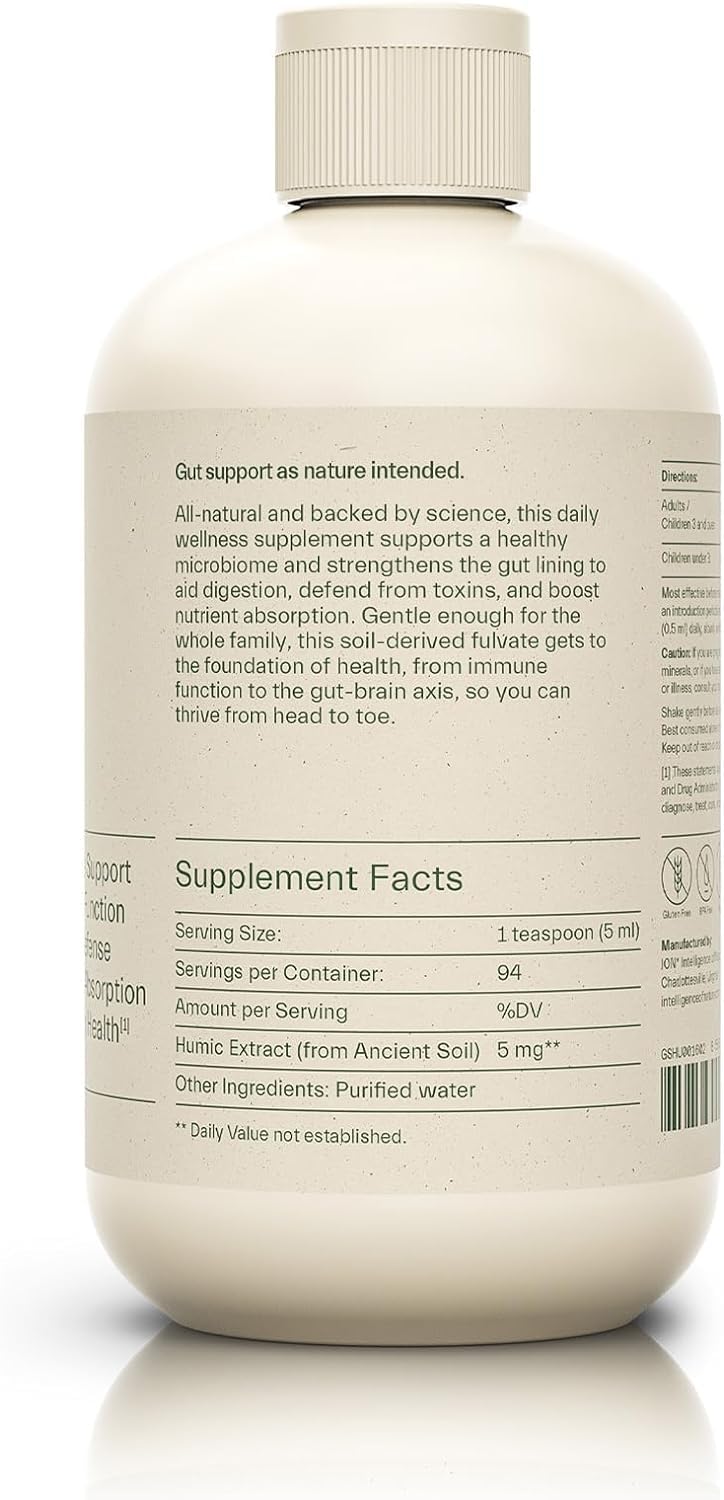 ION* Gut Support uso diario en vaso para conveniencia.