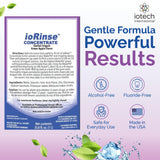 ioRinse bottle pour demonstrates easy daily use