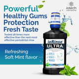 ioRinse Ultra: etiqueta detallada, guía de uso diario sin alcohol.