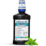 ioRinse AC de Iotech: botella frontal con diseño moderno para uso diario