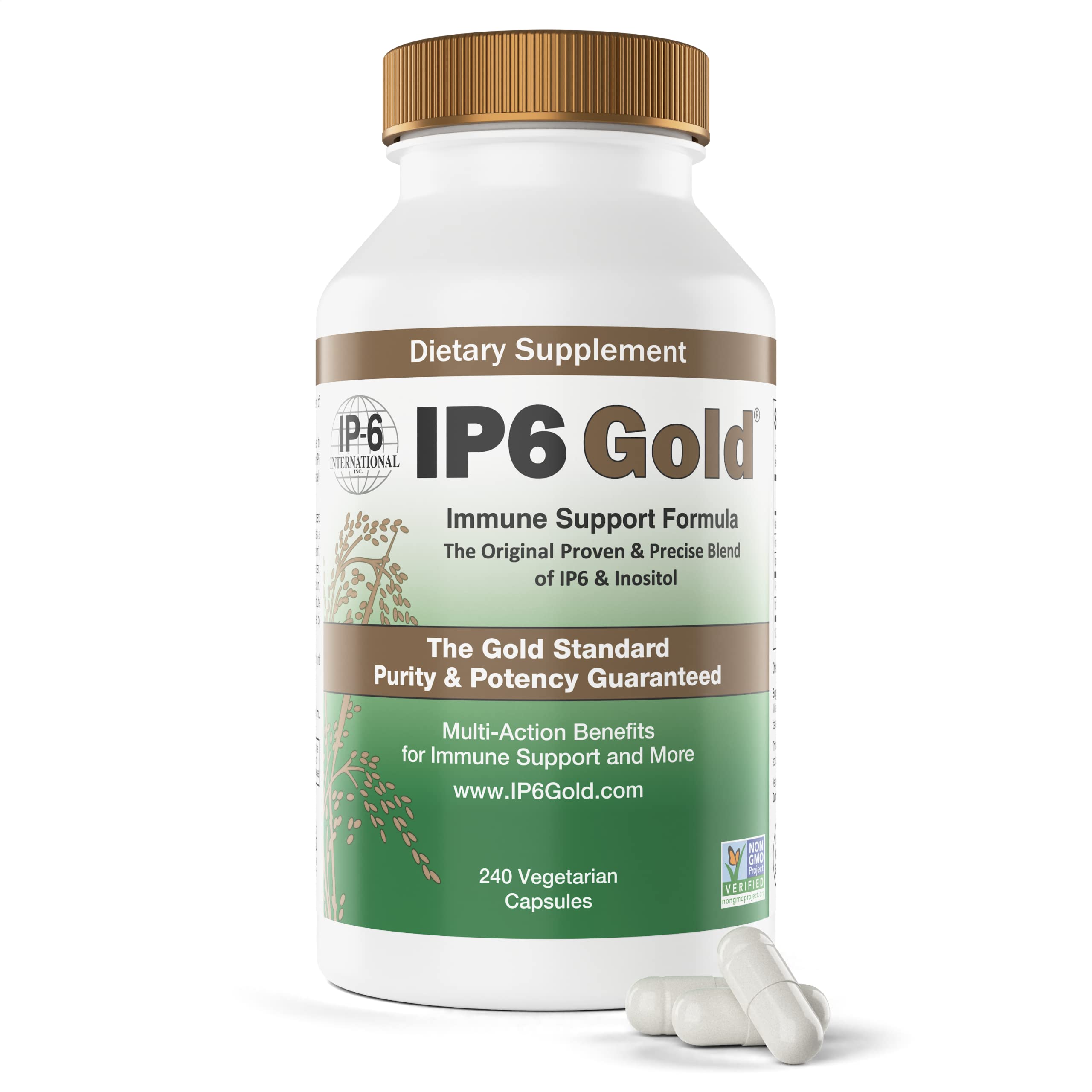 IP6 Gold etiqueta, certificación de calidad y origen confiable.
