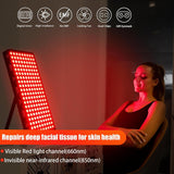 iPlantop panel luz roja 660nm-850nm base plegable para ajuste cómodo