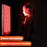 iPlantop panel luz roja 660nm-850nm con pantalla para control sencillo