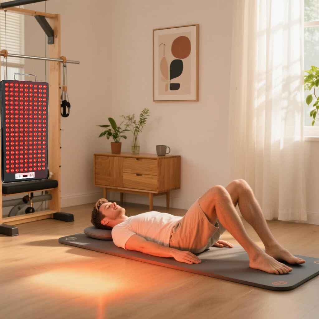 iPlantop panel luz roja 660nm-850nm uso en hogar para relajación