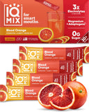IQBAR IQMIX polvo de hidratación naranja-sangre para energía rápida.