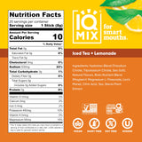 IQBAR IQMIX sabor limón lima: refresco ligero para rehidratar tras entreno.