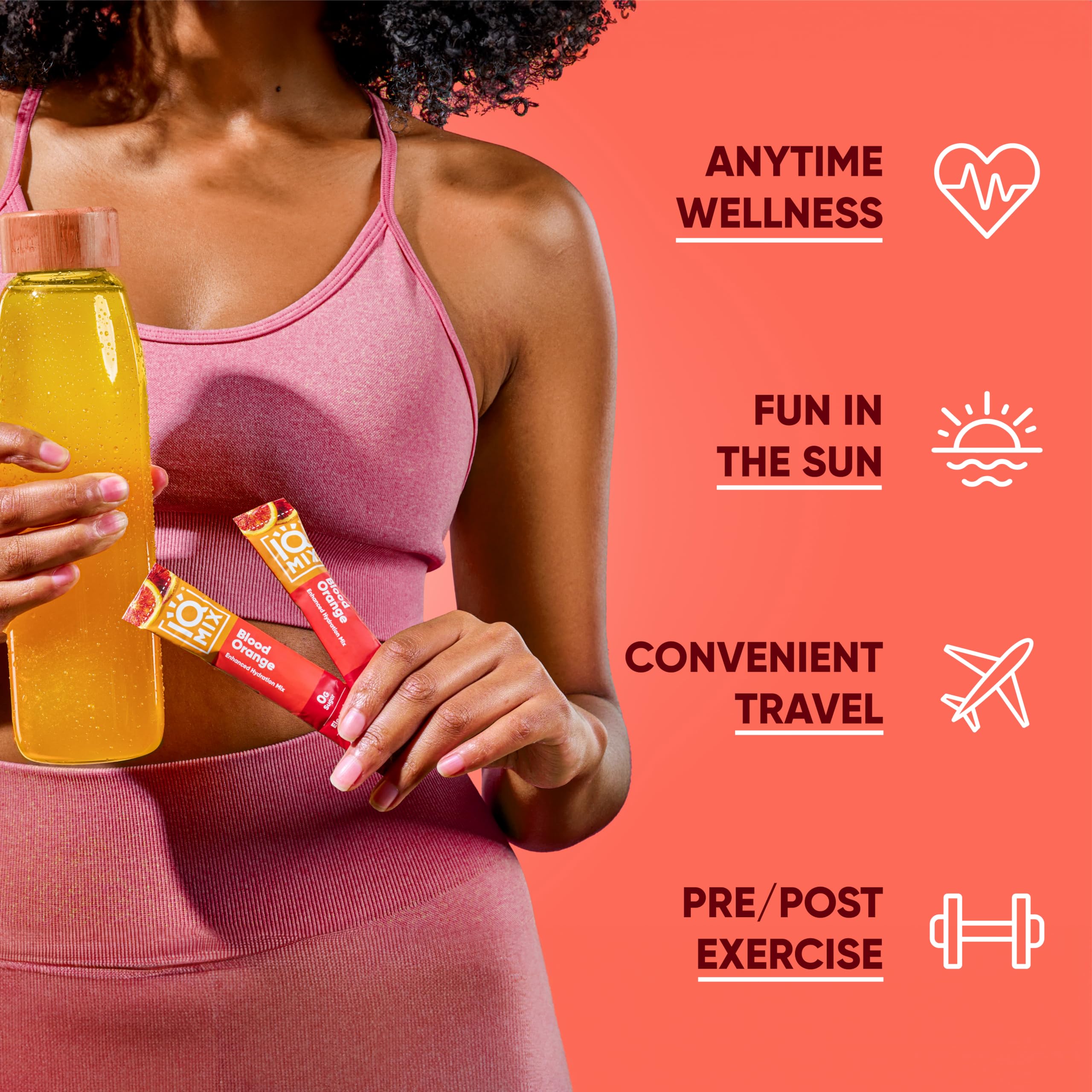IQMIX: sabores-refrescantes-para-hidratacion-diaria y energia suave.