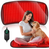 IRELEX Manta de terapia de luz roja para el cuerpo entero, favorece relajación y recuperación muscular en casa.
