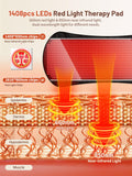 IRELEX Manta de Luz Roja superficie fácil de limpiar, resistente al sudor.