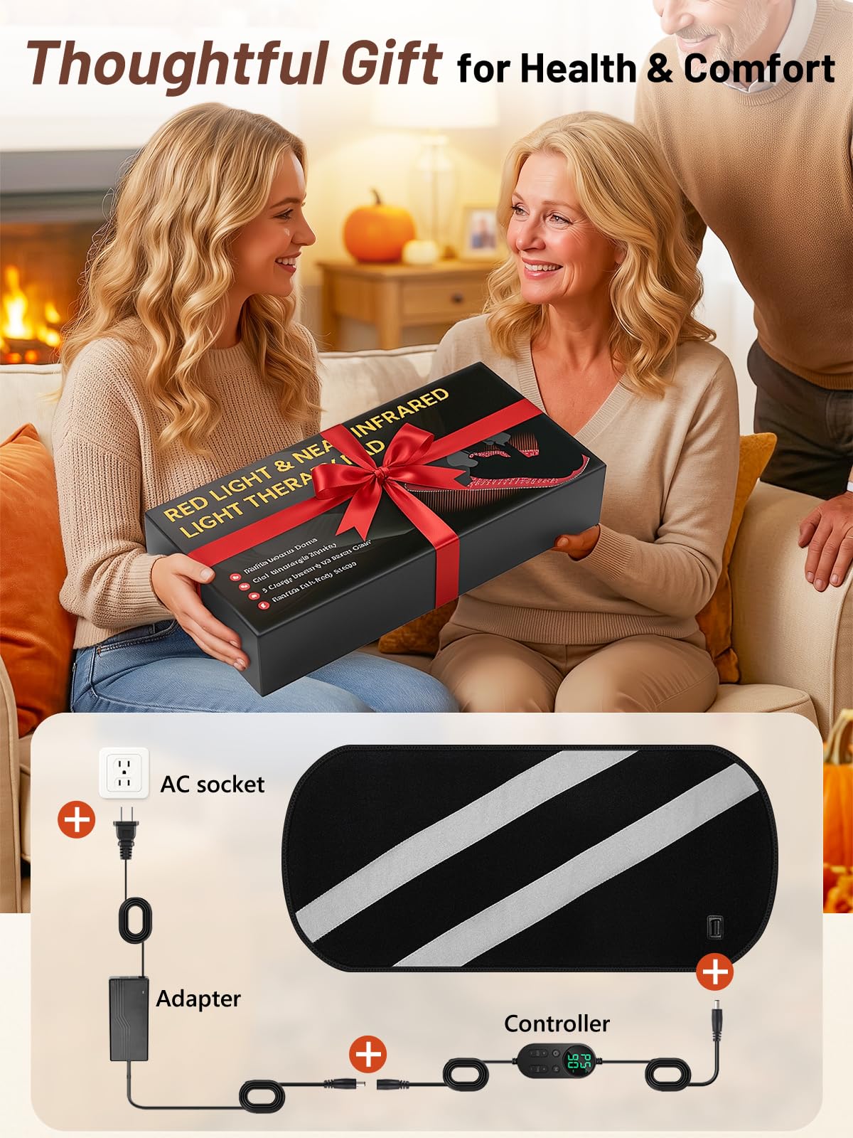 IRELEX Terapia de luz en casa para promover calma y bienestar diario.