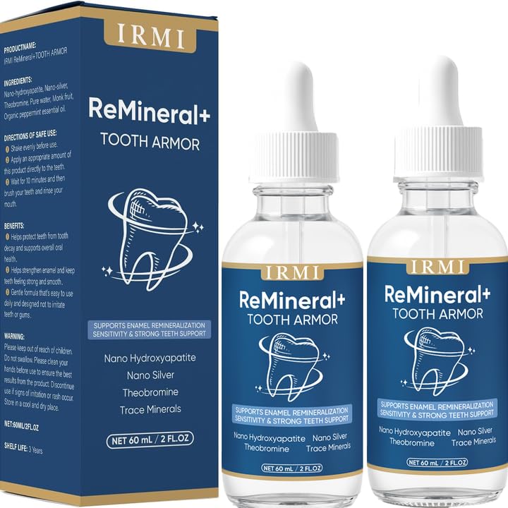 IRMI Gotas Cuidado Dental: botella para remineralización suave en la rutina diaria