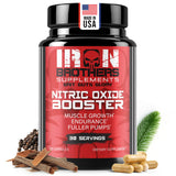 Iron Brothers Nitric Oxide: bomba muscular durante entrenamientos intensos