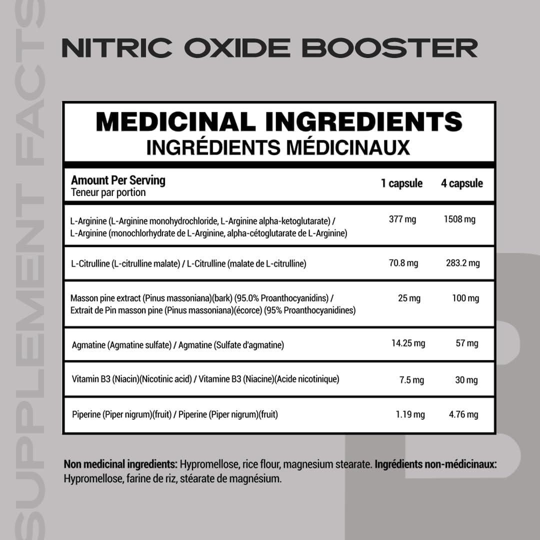 Iron Brothers Nitric Oxide ideal para uso durante entrenamientos nocturnos