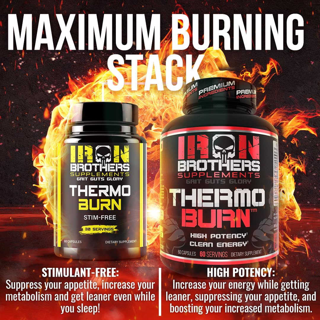 Rutina diaria con Iron Brothers Thermo Burn Hardcore para el control del apetito.