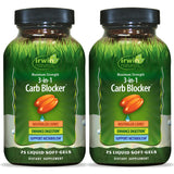 Irwin Naturals bloqueador de carbohidratos, botella frontal, para control de carbohidratos en comidas