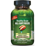 Botella de Irwin Naturals Cerebro Saludable para estudio y enfoque diario