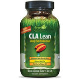 Irwin Naturals CLA Lean: botella con geles líquidos para apoyar la gestión del peso.