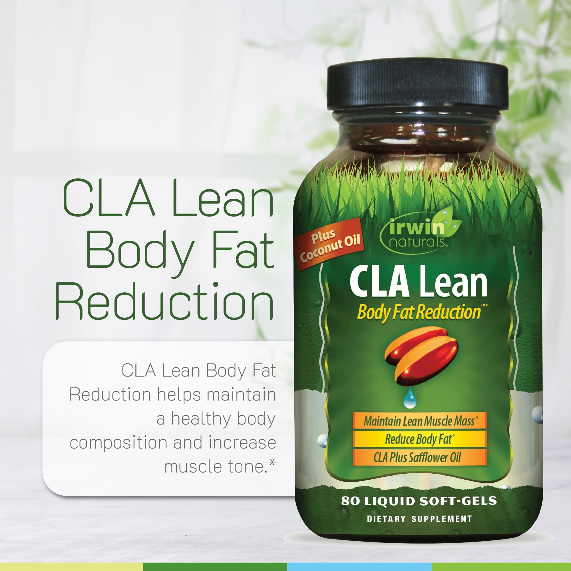 Estilo de vida activo con Irwin Naturals CLA Lean para apoyo de energía.