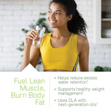 Uso diario recomendado de Irwin Naturals CLA Lean para hábitos saludables.