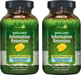 Irwin Naturals Claridad Mental: frasco de cápsulas que apoyan concentración diaria y memoria.