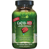 Irwin Naturals CoQ10-RED botella vertiendo, apoyo al flujo sanguíneo.