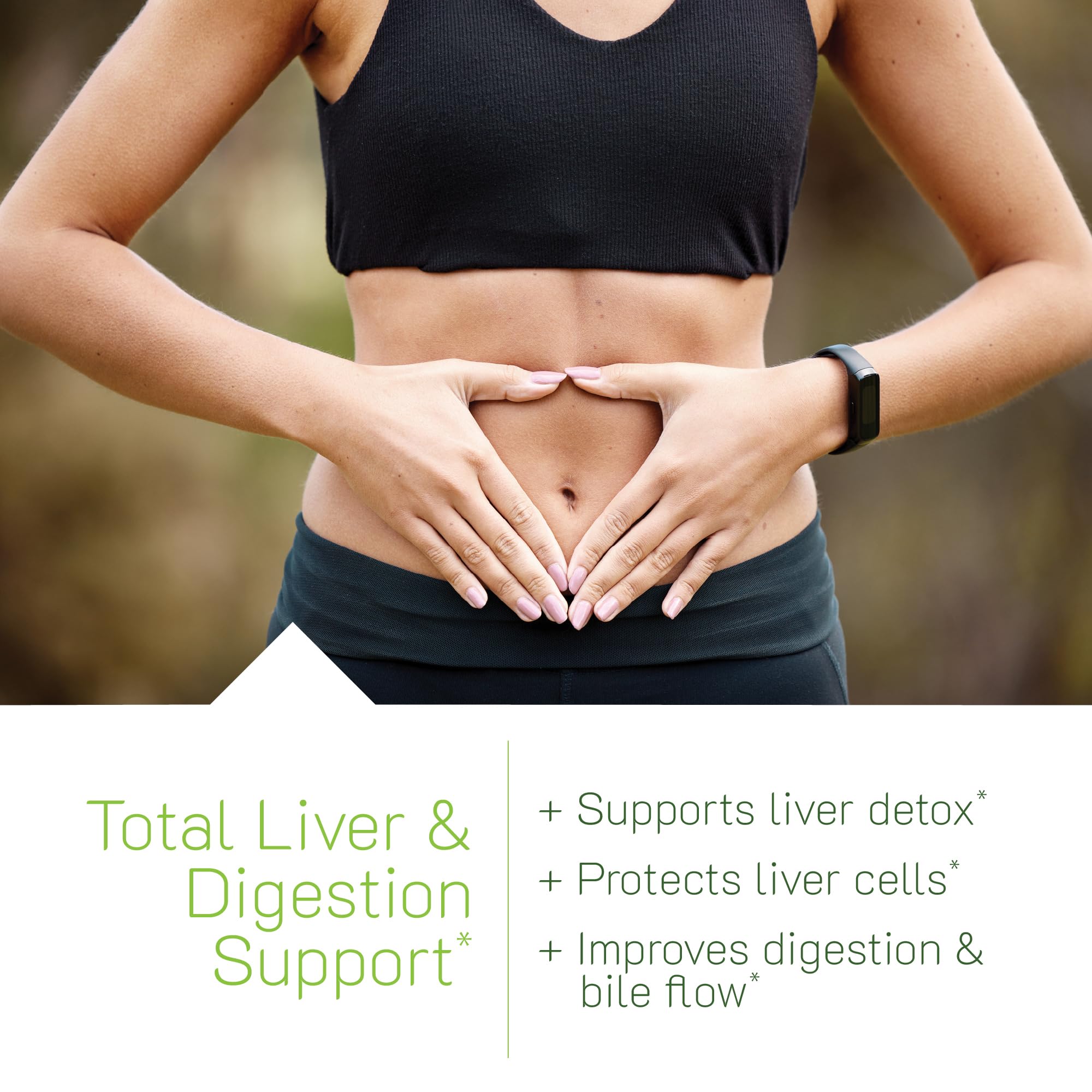 Etiqueta de Irwin Naturals detox higado mostrando alcachofa y cardo mariano.