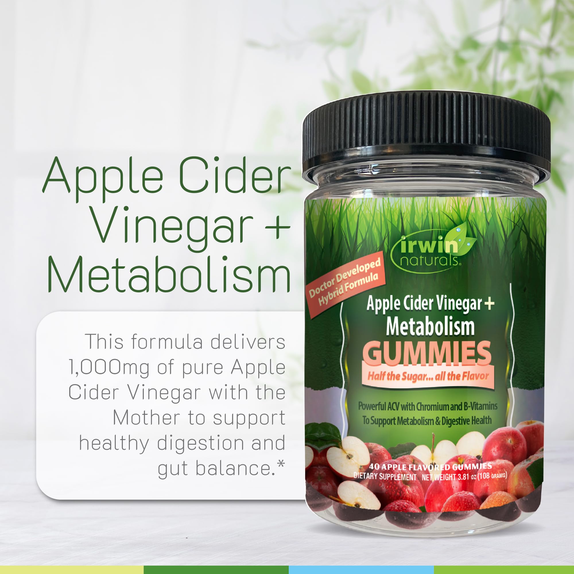 Gomitas Irwin Naturals, apoyo digestivo posible en uso diario