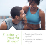 Irwin Naturals Immuno Shield, etiqueta frontal, información clara sobre vitaminas y beneficios.